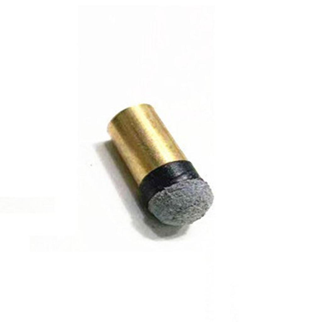 High Quality Billiard Cue Tip 12Mm Copper Ferrule Leather Snooker Tips Repair Parts For Pool Accessories