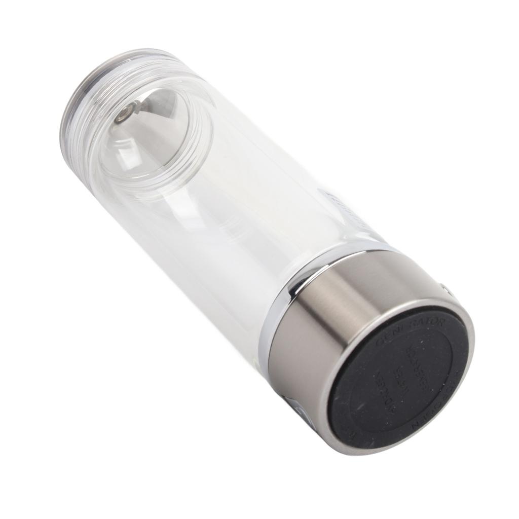 380 ml-es hidrogén vizes palack generátor SPE technológia USB újratölthető hordozható hidrogénben gazdag víz