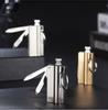 Outdoor Portable Lighter Bottle Keychain With Containing Cotton Core