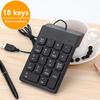 USB Corded Keyboard Numeric Keypad For Fast Accurate Typing For Laptop PC Desktop Notebook for Programmers And Gamers