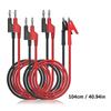 Professional Test Probes 4MM Heavy Duty Wire Clip For Electrical Equipment And Safety Insulation