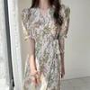 Rellawear Women S Floral Wrap dreSS 2color 250521 Hy16