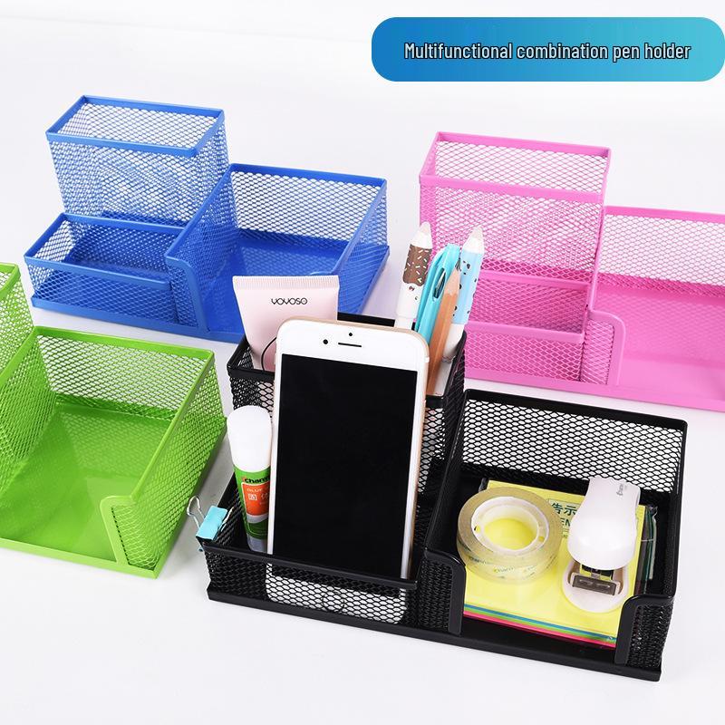 Korean Multifunctional Creative Pen Holder - Stylish Desk Accessory for Students and Offices