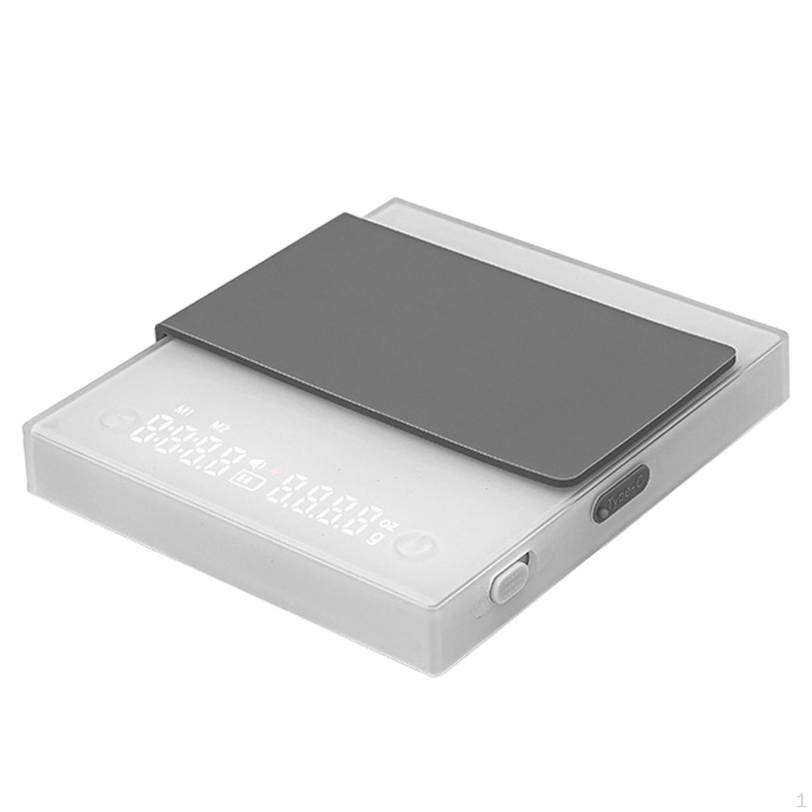 

Кофейные весы цифровые весы, легкие, высокоточные портативные для выпечки в офисе белый