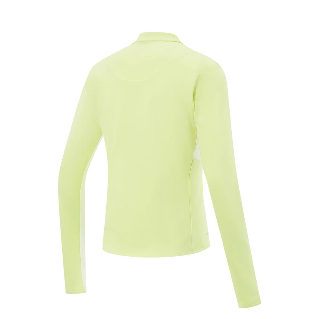 Li-Ning Fitness Series Stand Collar Solid Color Comfortable Long Sleeve T-Shirt Women Tops ATLV300-2