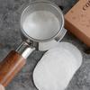 Kávové filtrační papíry 51mm 53mm 58mm Kulaté Jednorázové Sekundární Filtrační Papíry Espresso Portafilter Příslušenství Baristické Nástroje