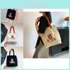 Trendy Chic Canvas Tote Bag For Summer 2023 Fashionable Street Style Handbag