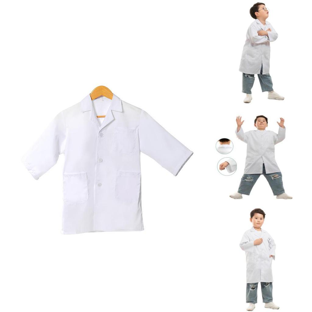 Science Experiment Lab Coat For Children Soft And Durable Cotton Material