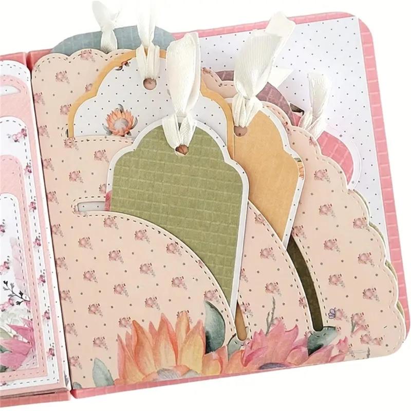 Label Pocket Metal Cutting Dies DIY Craft Carbon Steel Embossing Template Stencil Scrapbooking for Card Die Cuts Mold