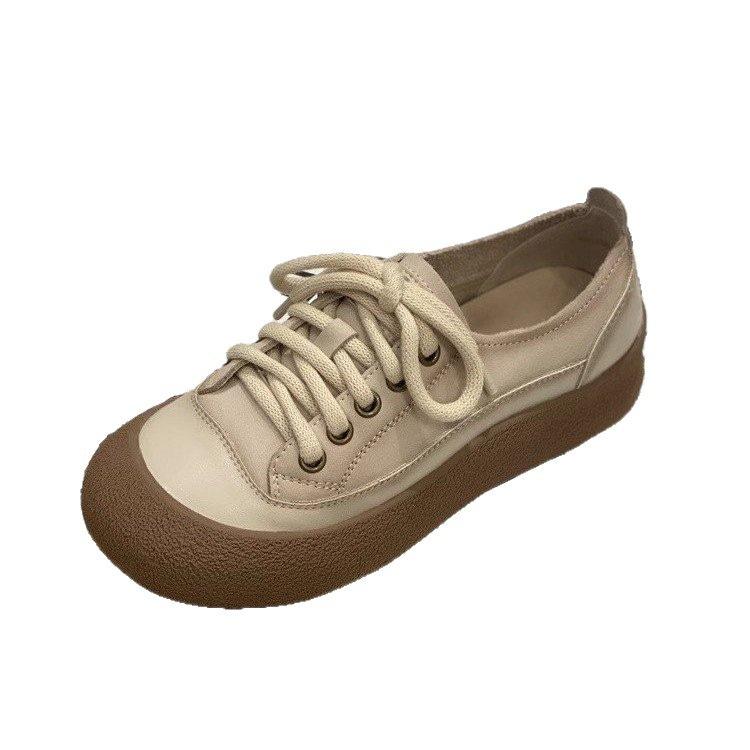 Breathable thick-soled heightening board shoes, new comfortable soft-soled casual sports shoes in autumn