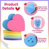 Vibrant Sticky Notes with Strong Adhesive - Tearable, Reusable, Fluorescent Memo Pad for Students and Offices