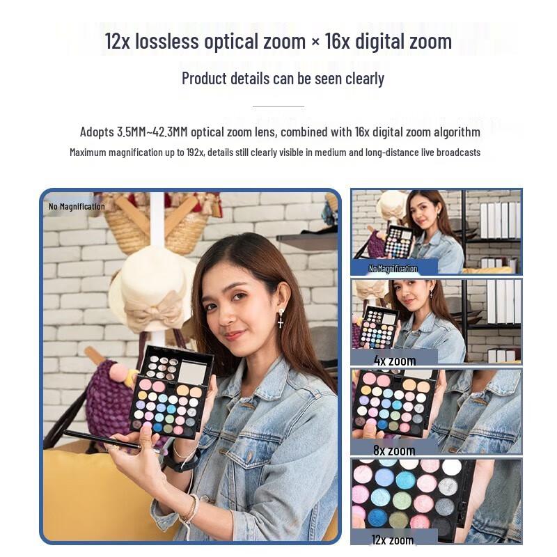 Hikvision 1080p USB Live Stream Webcam with 12x Zoom