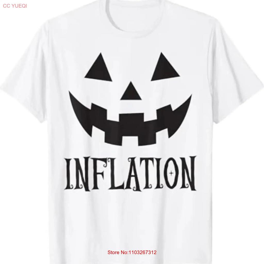 Inflation Halloween Costume Couples Matching T Shirt Vintage Slightly Homme Stretched Breathable Comfortable Unisex