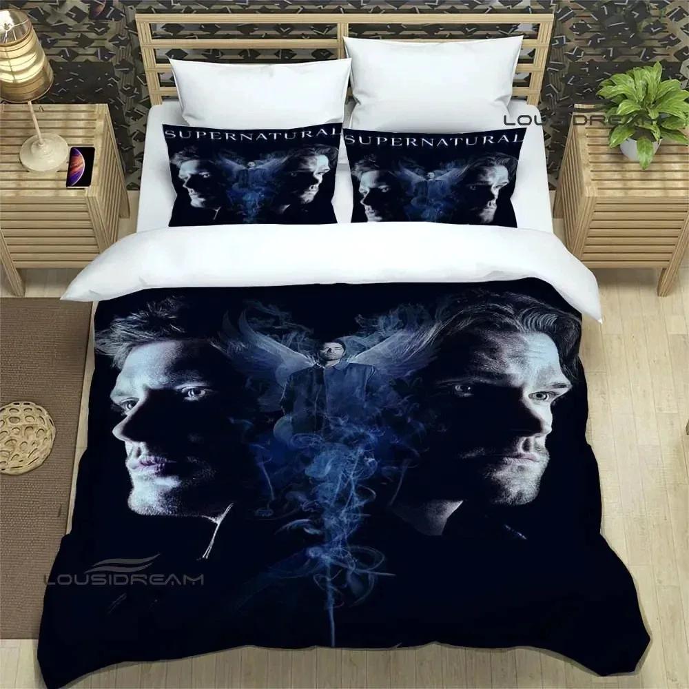 supernatural join the hunt Bedding Sets exquisite supplies set duvet cover bed comforter set bedding set luxury birthday gift