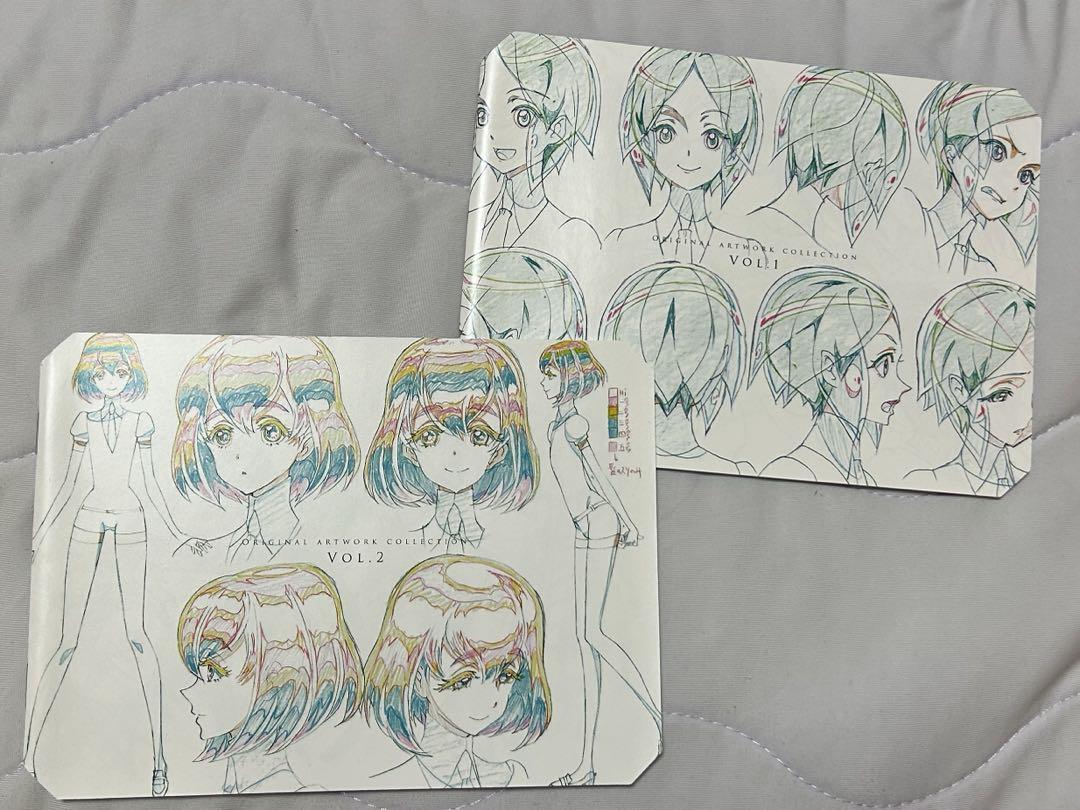

[USED] [Super Rare] Land of the Lustrous DVD First Press Bonus Original Artwork Collection 1 2
