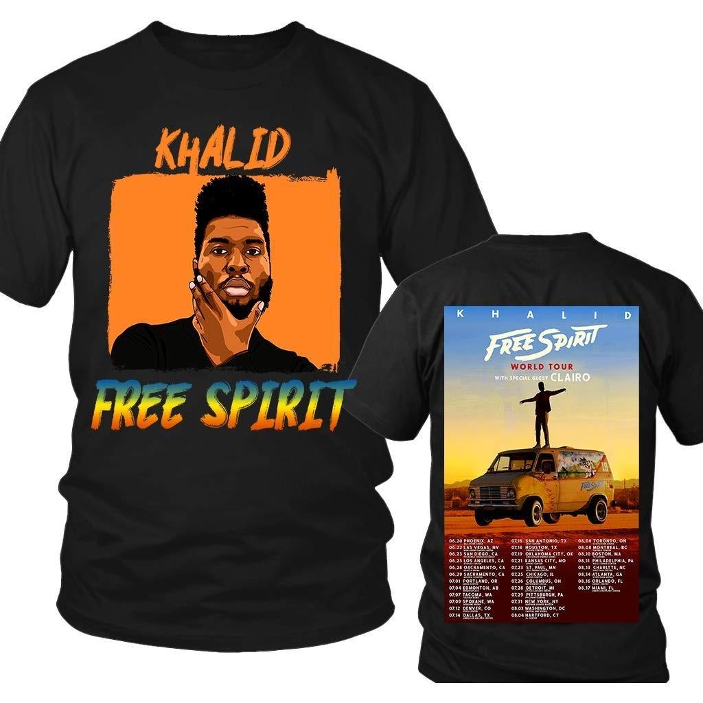 Khalid Khalid K Take That Tour 2019 T Shirt NI391 FREE SHIPPING Unisex T-Shirt XXXXL