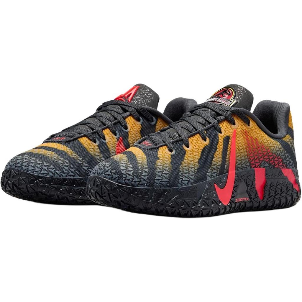 Nike X Jurassic Park Ja Morant 3 Rebound Low-Top Basketballschuhe Anthrazitgrau Unisex IV2627-001