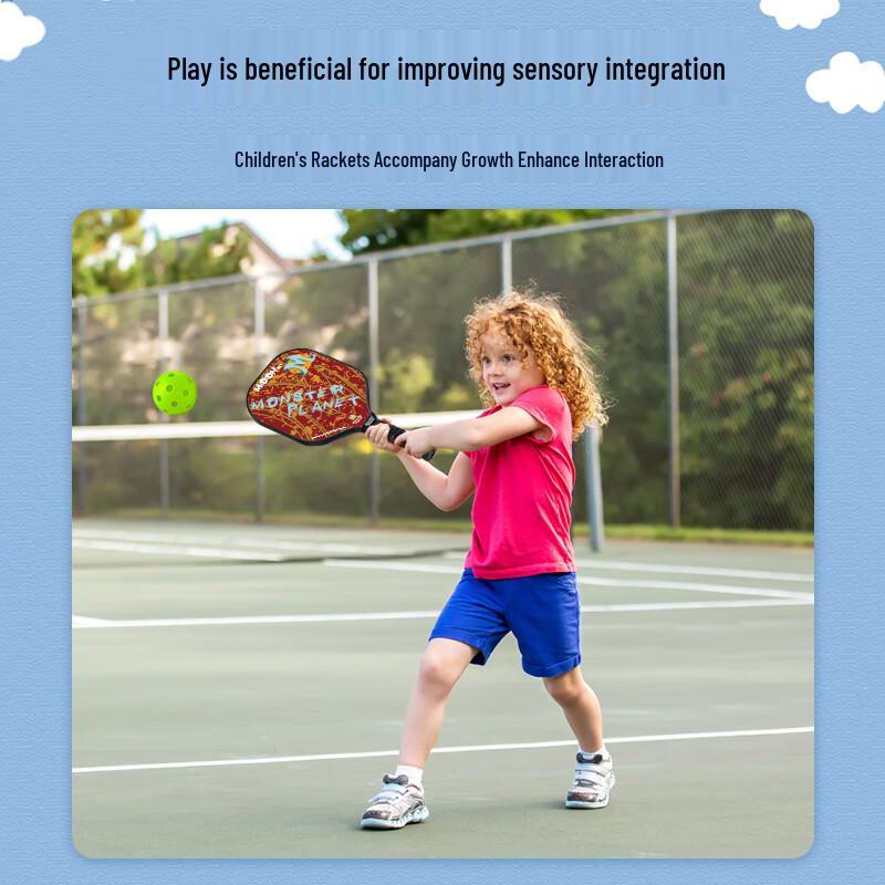 Monsterplanet M1 Moon Series Kids Pickleball Racket Standard