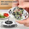 Food Grade Green Onion Slicer 304 Stainless Steel Onion Shredder  Vegetable Chopping