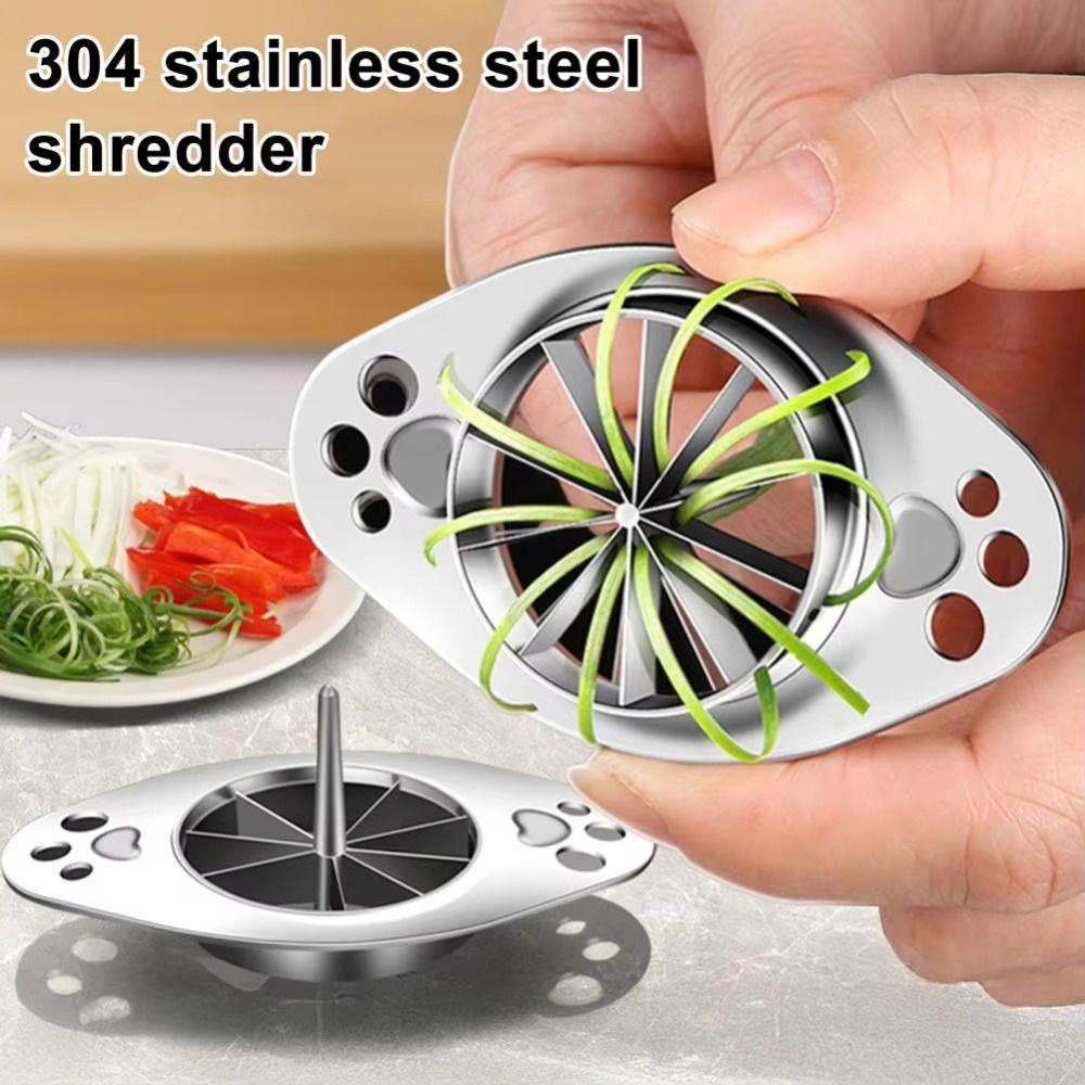 Food Grade Green Onion Slicer 304 Stainless Steel Onion Shredder Vegetable Chopping