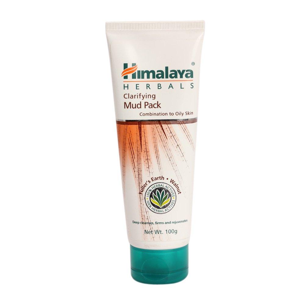 Himalaya Herbals Oil Clear Mud Pack 100gm Natural Face Clay Mask Removes Excess Oil Hydrates Skin