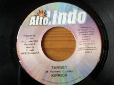 7inch Record KIPRICH / CHARLIE X - Target / Wanted By The Feds NONE Alto Lindo 2005 Jamaica Reggae, Ska & Dub Used