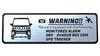 Honami Works Spacia GEAR New 2nd Generation Spacia Gear Security Emblem 24 Hour Surveillance Dash Cam GPS Tracker Sticker