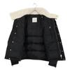 MONCLER [Excellent Condition/Domestically Authorized/Made in 2011] LEO Leo Leather-Trimmed Down Jacket Jacket 1 blackUsed