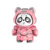 Lovely Panda Face Changing Doll Keychain Charm Fun And Eye Catching Designs Keyrings Accessory For All Ages
