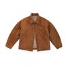Unisex Winter Suede Fleece-Lined Cotton Puffer Jacket Oversized Fit Warm Casual Coat Men Women