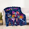 Space Adventure Trio Blanket Durable Comfort Suitable for Livingroom Office Seaside for All Seasons Playful Design