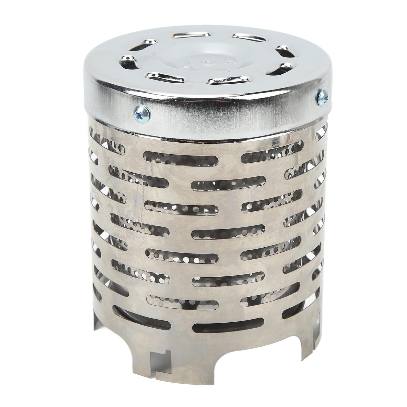 

Чехол для мини-обогревателя для кемпинга, портативный чехол из нержавеющей стали для кемпинговой палатки с ручкой, сетчатая сумка