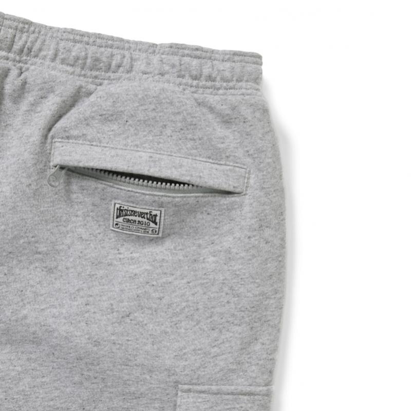 Thisisneverthat Cargo Sweatshort Heather Grey