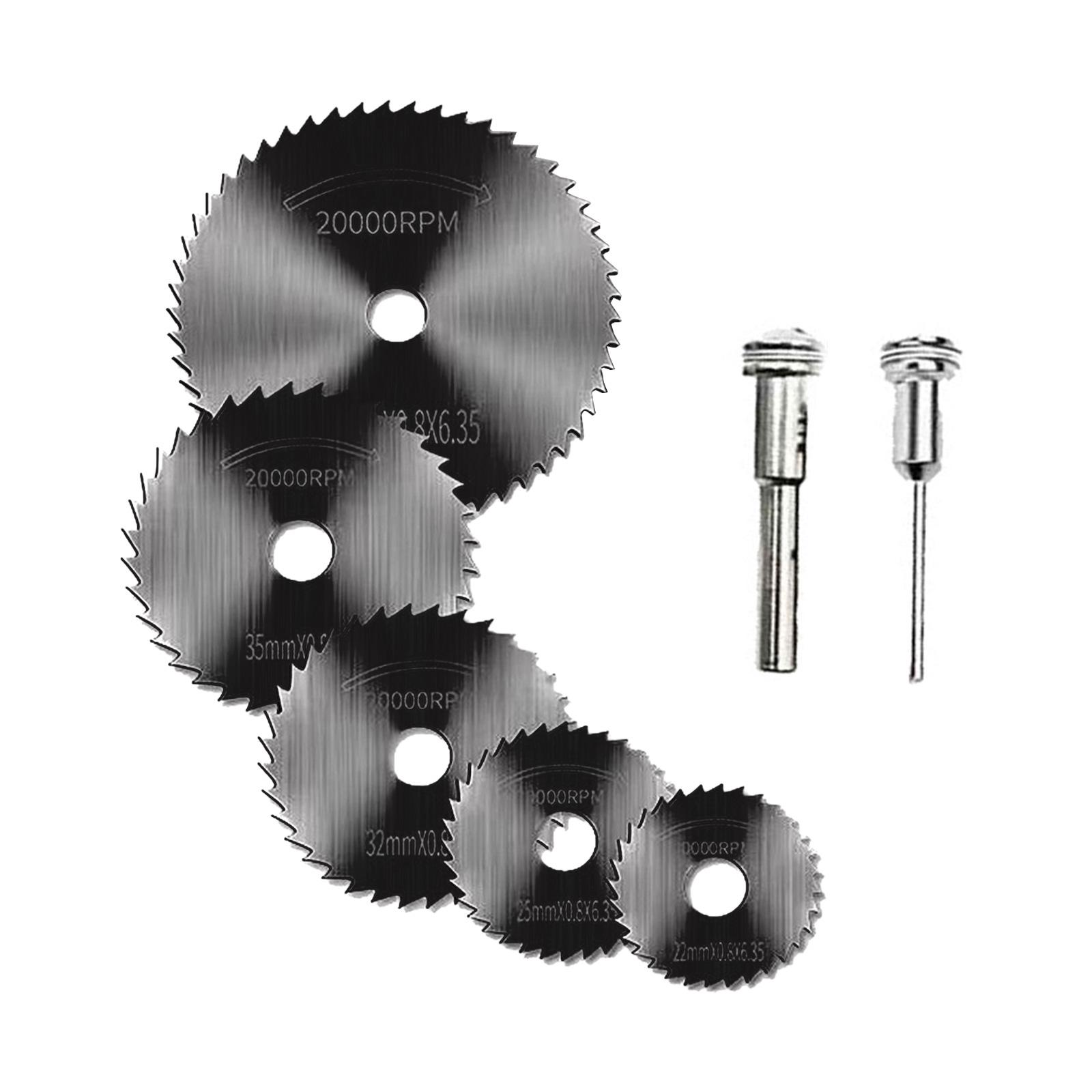 

Дисковая пила 22/25/32/35/44 мм Дисковая пила HSS отрезной диск вращающийся сверлильный инструмент с хвостовиком чёрный