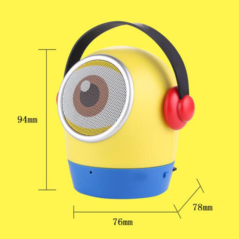 Altavoz Mini Inalámbrico Compatible con Bluetooth para Niños Altavoz Portátil Inalámbrico Bluetooth V3.0 Con Tarjeta TF