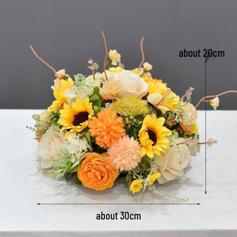 Japanese-Style Floral Art Decor: Bedside and Dining Table Arrangement