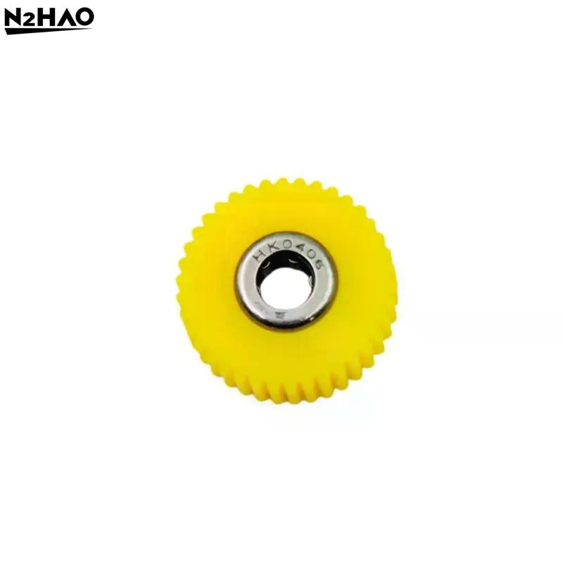 1*Industrial Flat Car Sewing Machine Universal Roller Wheel Presser Foot Thin Thick Leather Presser Feet Lockstitch Accessories