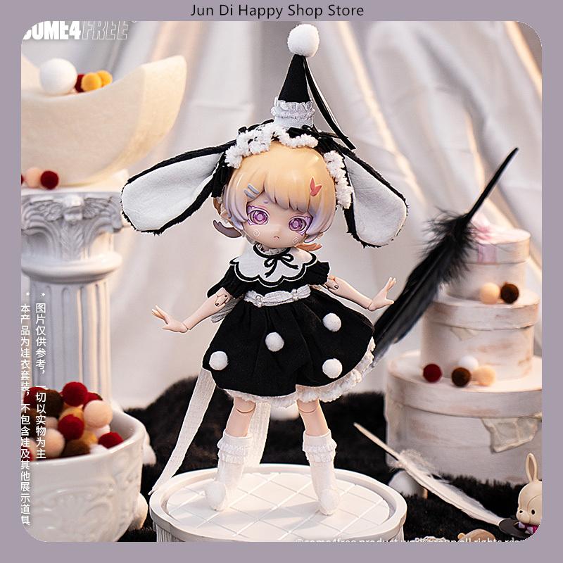 COME4FREE Fairy Tale Series Sleeping Nocturne 1/12 BJD Doll Clothes Dress OB11 Doll Skirt