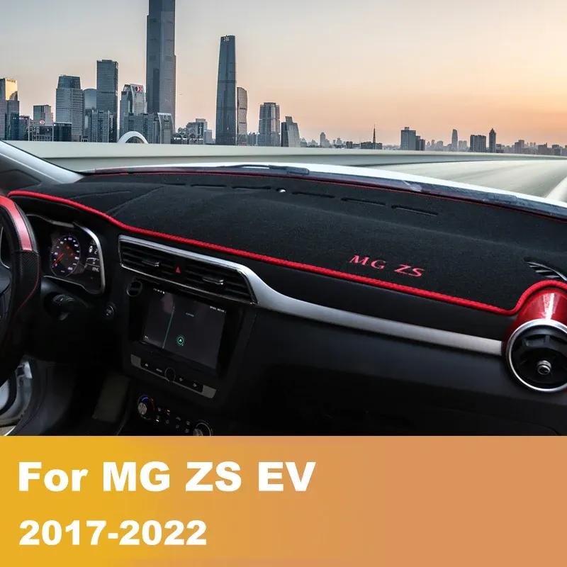 Car Dashboard Cover Dash Mat Sun Shad Pad Carpets Trim ANti-UV For MG ZS EV EZS 2017 2018 Accessories