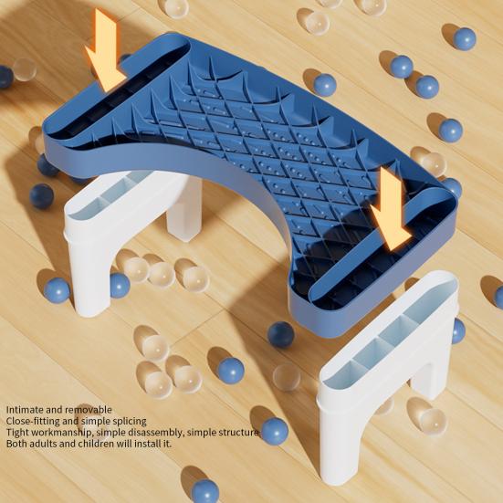 Household Toilet Stool Anti-slip Surface Solid Legs Thickened Squatting Stool Adult Squat