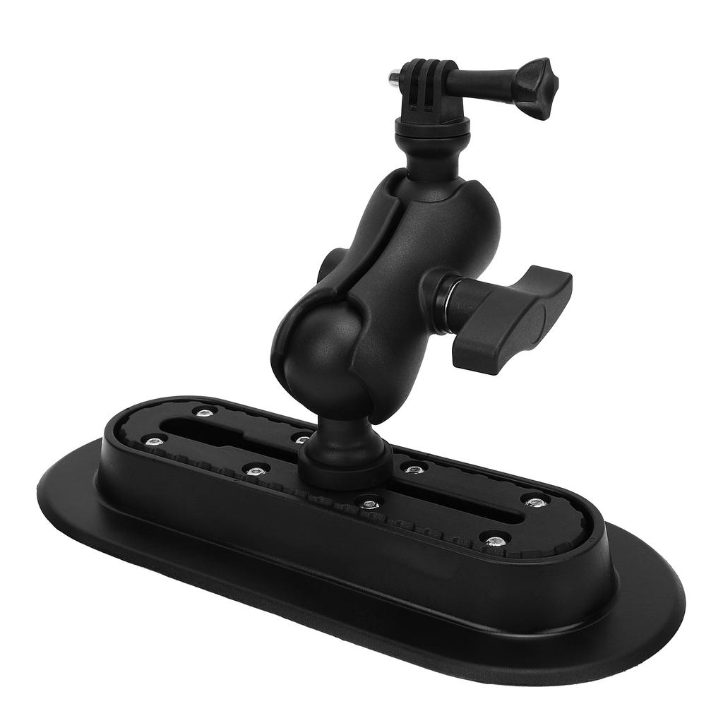 Uchwyt do kamery sportowej na kajak 360 stopni Stojak z podwójną głowicą do kamery na kajak i deskę surfingową, szybkozłączka do różnych kajaków