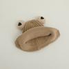Autumn Warm Baby Knit Hat Cartoon Bear Ear Protections Benaie Cap Soft Knitted Hat Gift for Toddlers Boys and Girls