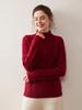 Women's Cashmere High Neck Sweater 2025: New Winter Style, Gentle Loose Fit, Slimming Thick Base Layer.
