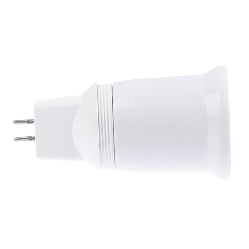Mr16 G5.3 To E26/E27 Plug-In Lampholder Changed To Threaded Lampholder Lamp Holder Converter Adapter Screw Socket