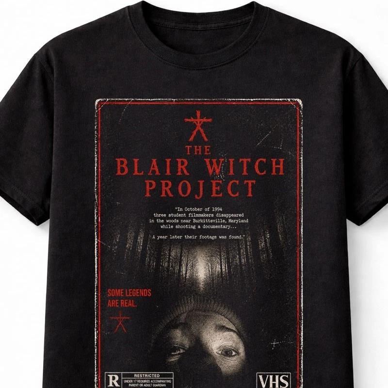Blair Witch Project Found Footage Horror VHS Retro Unisex TShirt S