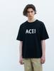ACEI Piece Logo T-Shirt Black