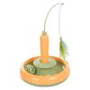 Electric Cat Toy Funny Cat Toys Cat Feather Teaser Multifunctional Indoor Cat Interactive Toy Reusable Electric Kitten Playing