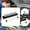 Power Distribution Block 48V DC Busbar Box 6 Post 300A Bus Bar Battery for RV Car Automotive