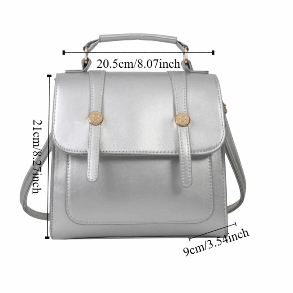 Minimalist College Style Ruckpack Retro Travel Backpack Casual Square Crossbody Bag Gift