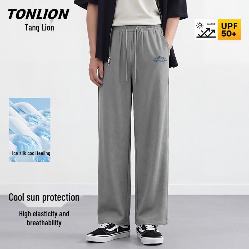 TonLion Men s Summer Straight-Leg Casual Pants M